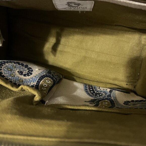 Spartina 449 Daufuskie Island Juliette Paisley Purse Linen Canvas Shoulder Bag - Picture 10 of 14